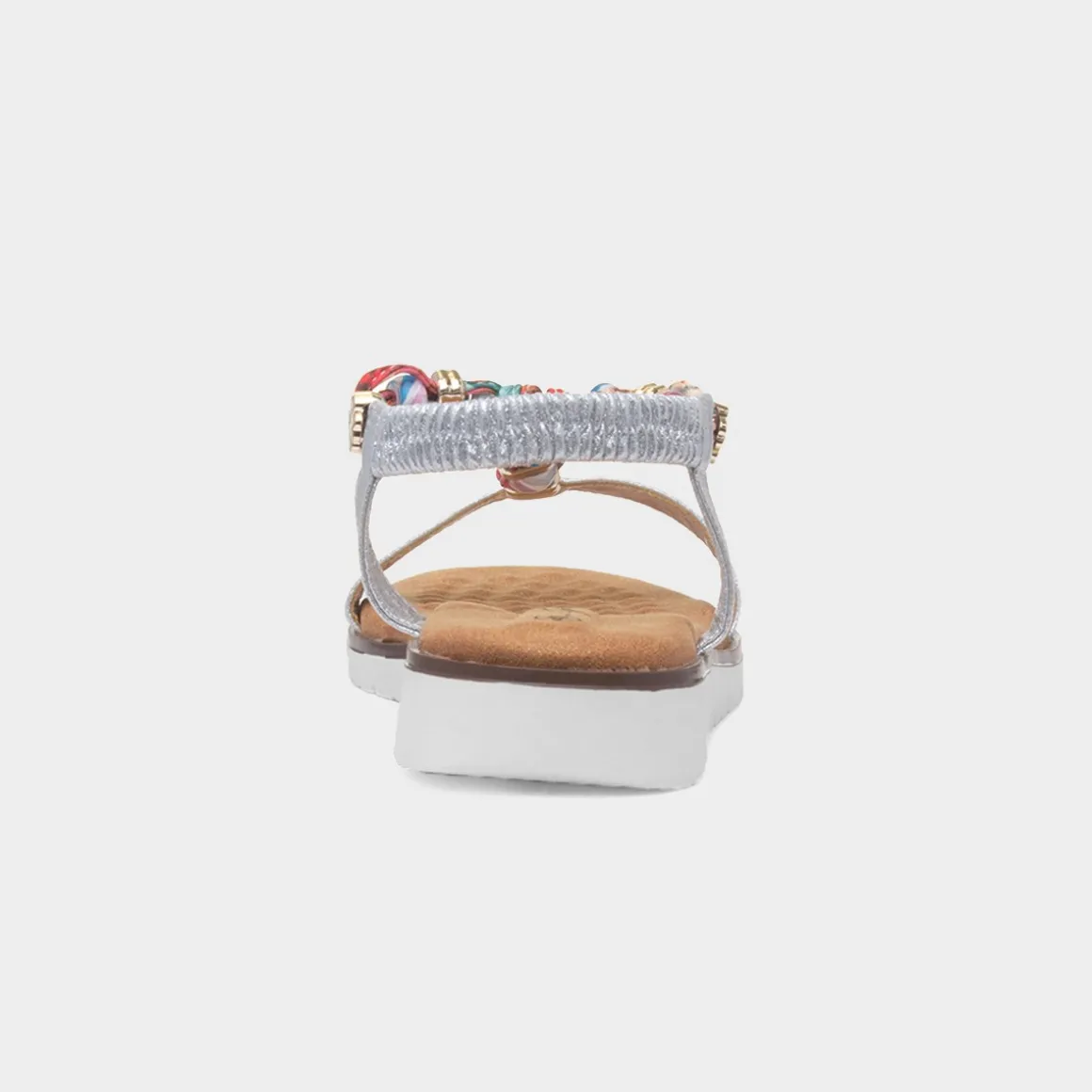 Lunar Tempo Womens Silver Sandal