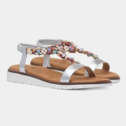 Lunar Tempo Womens Silver Sandal