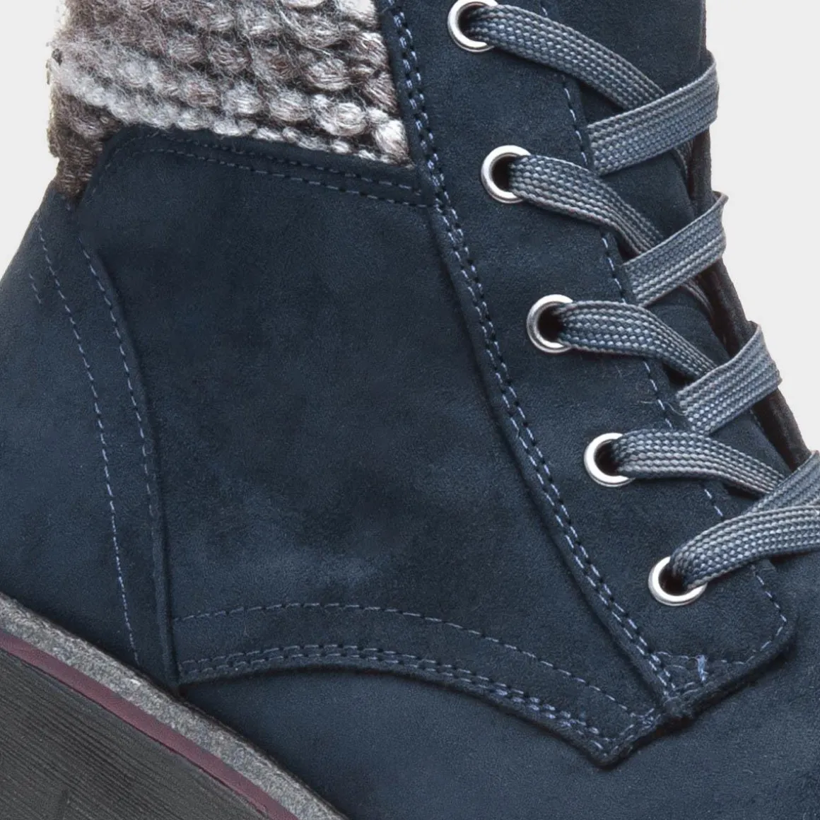 Marco Tozzi Comb Womens Navy Boot