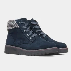 Marco Tozzi Comb Womens Navy Boot