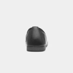 Marco Tozzi Womens Black Leather Ballerina Shoe