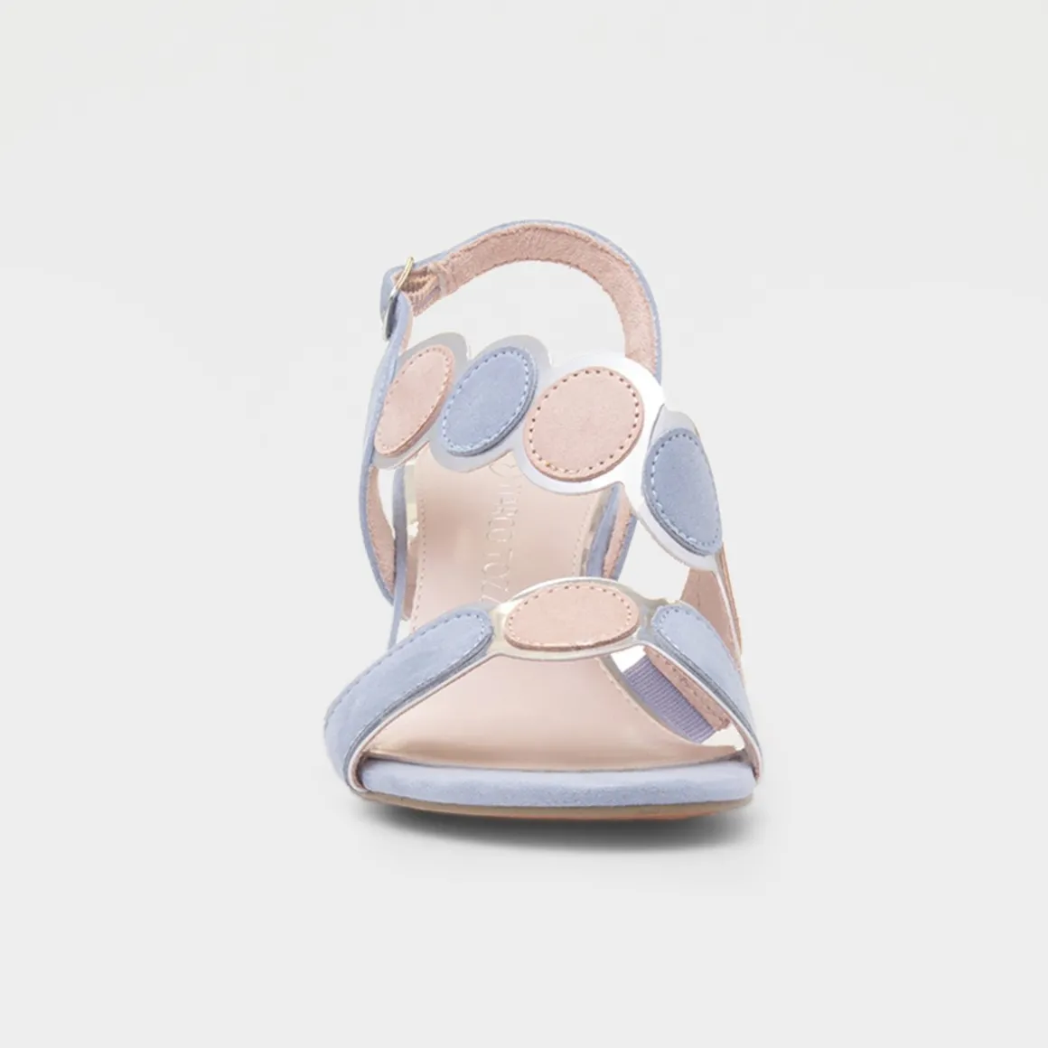 Marco Tozzi Womens Blue Vegan Heel
