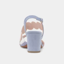 Marco Tozzi Womens Blue Vegan Heel