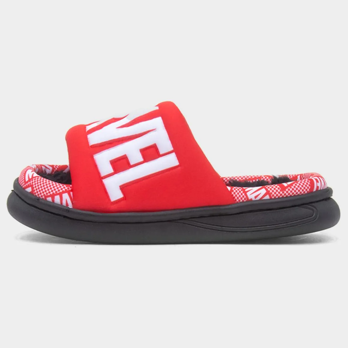 Marvel Avengers Kids Red Open Toe Slipper