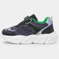 Marvel Hulk Kids Black Light Up Trainer