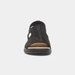 Maya Grace Shantelle Womens Black Sandal