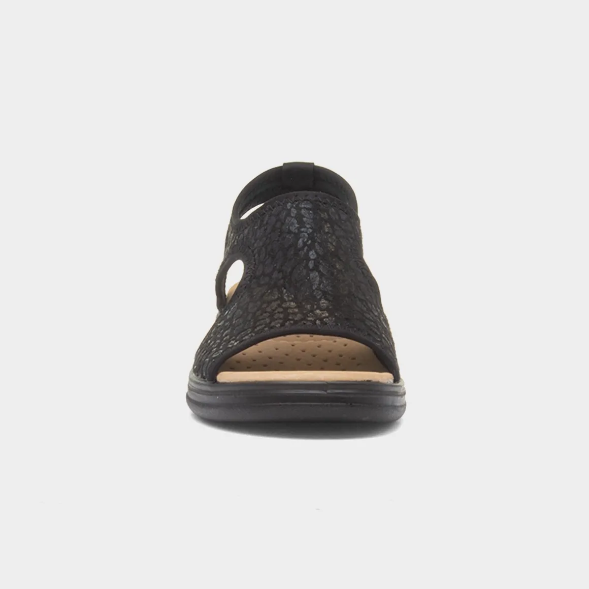 Maya Grace Shantelle Womens Black Sandal