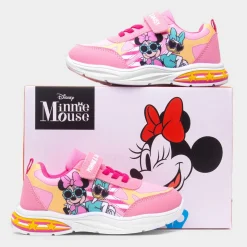 Minnie Mouse Kids Pink Light Up Trainer