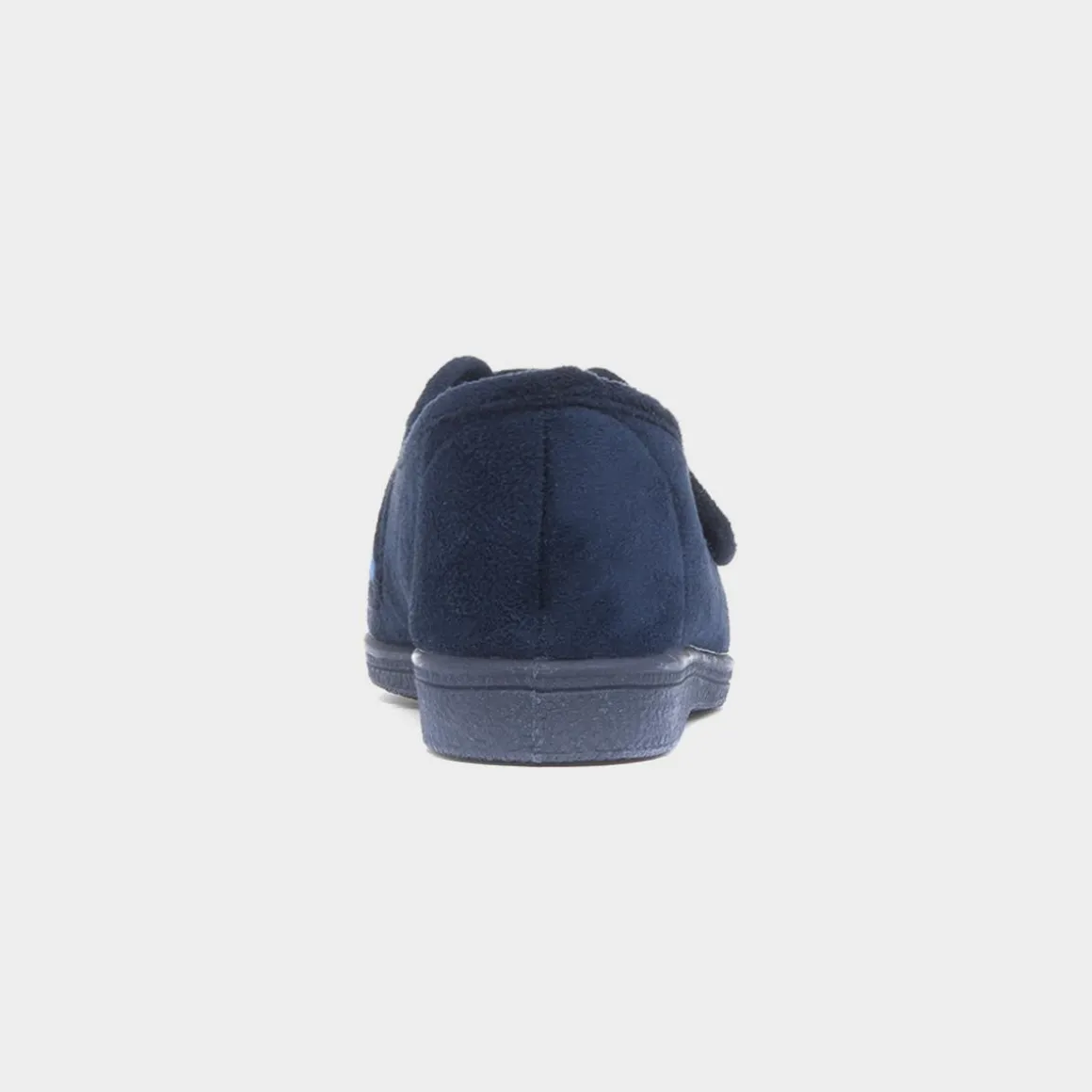 Mirak Andrea Womens Navy Easy Fasten Slipper
