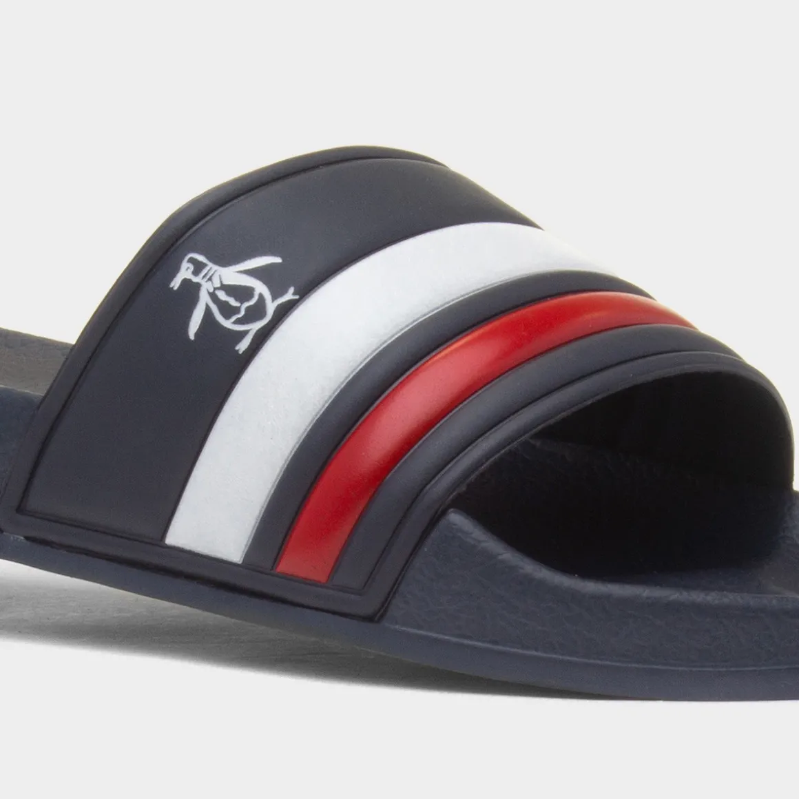 Original Penguin Pier Retro Mens Navy Slider