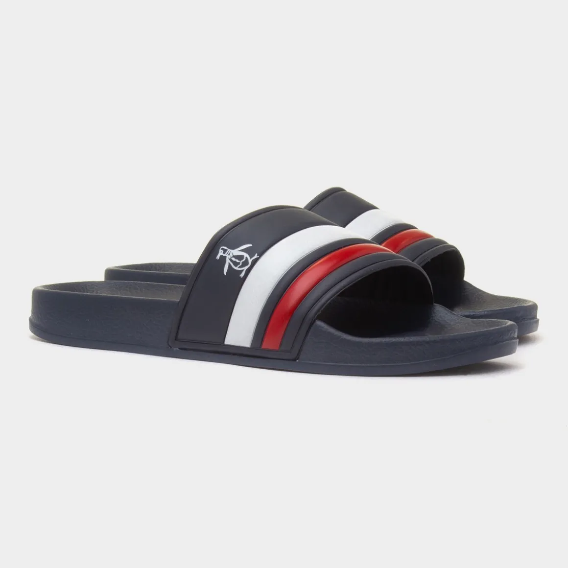 Original Penguin Pier Retro Mens Navy Slider