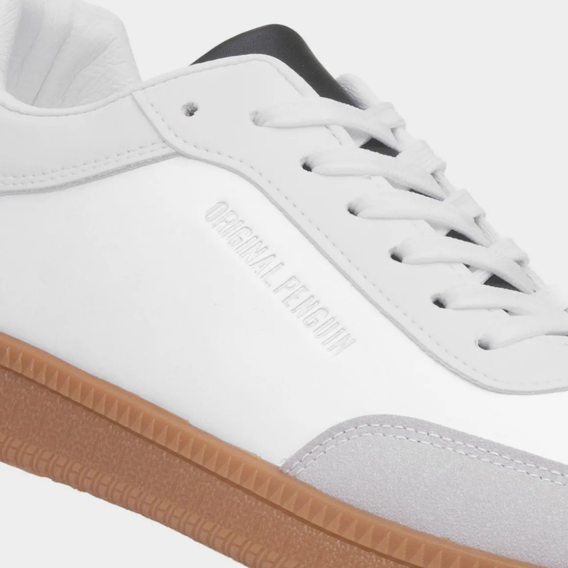 Original Penguin Salsa Mens White Casual Shoe