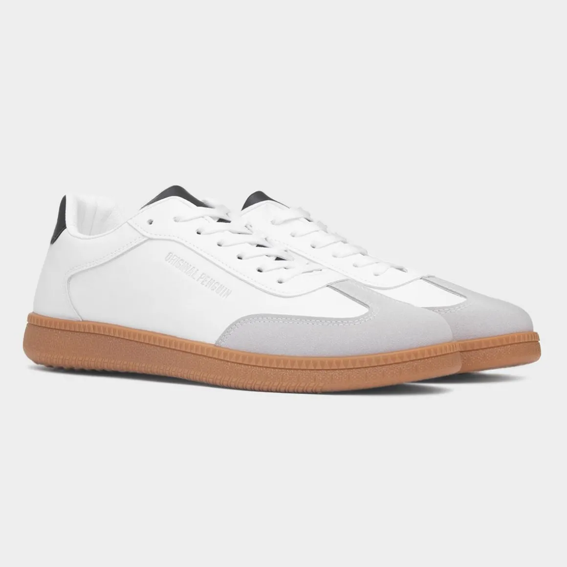 Original Penguin Salsa Mens White Casual Shoe