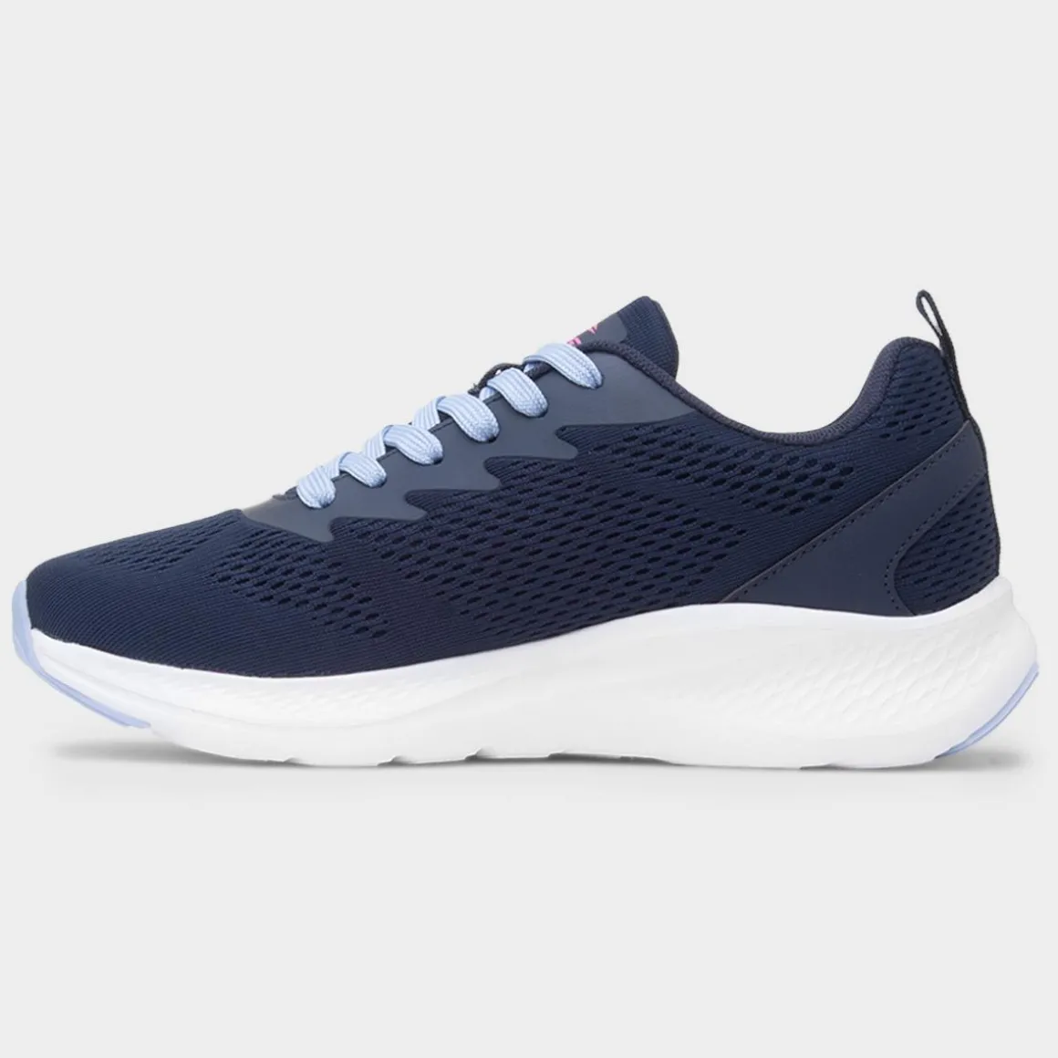 Osaga Aldrin Womens Navy Knitted Trainer