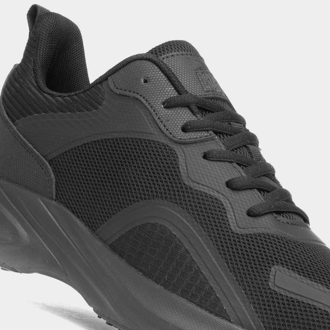 Osaga Callisto Mens Black Lace Up Trainer