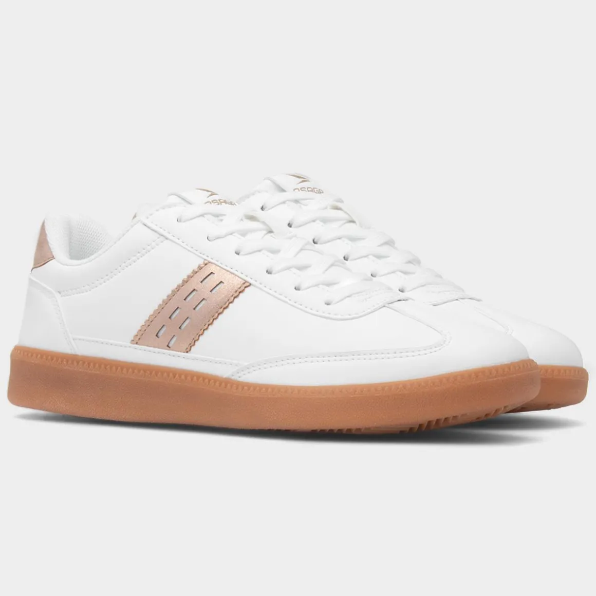 Osaga Delapre Womens White Casual Shoe