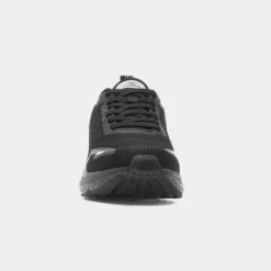 Osaga Enterprise Womens Black Knitted Trainer