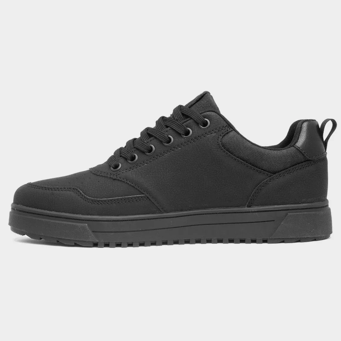 Osaga Foden Mens Black Lace Up Casual Shoe
