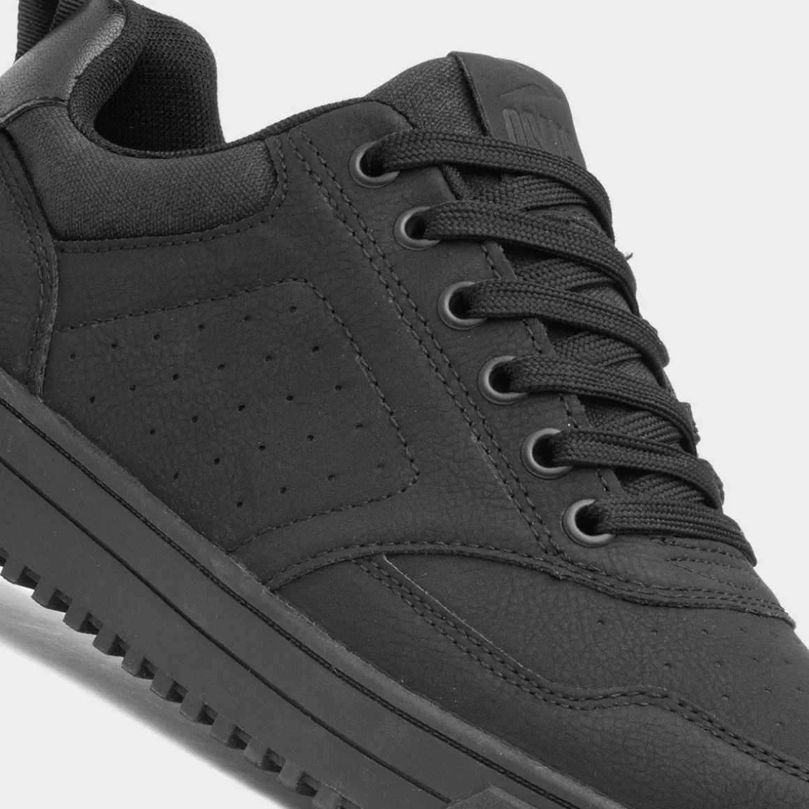 Osaga Foden Mens Black Lace Up Casual Shoe