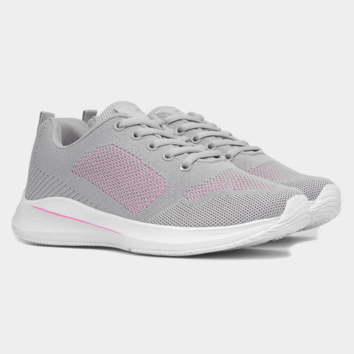 Osaga Galactic Womens Grey Lace Up Trainer