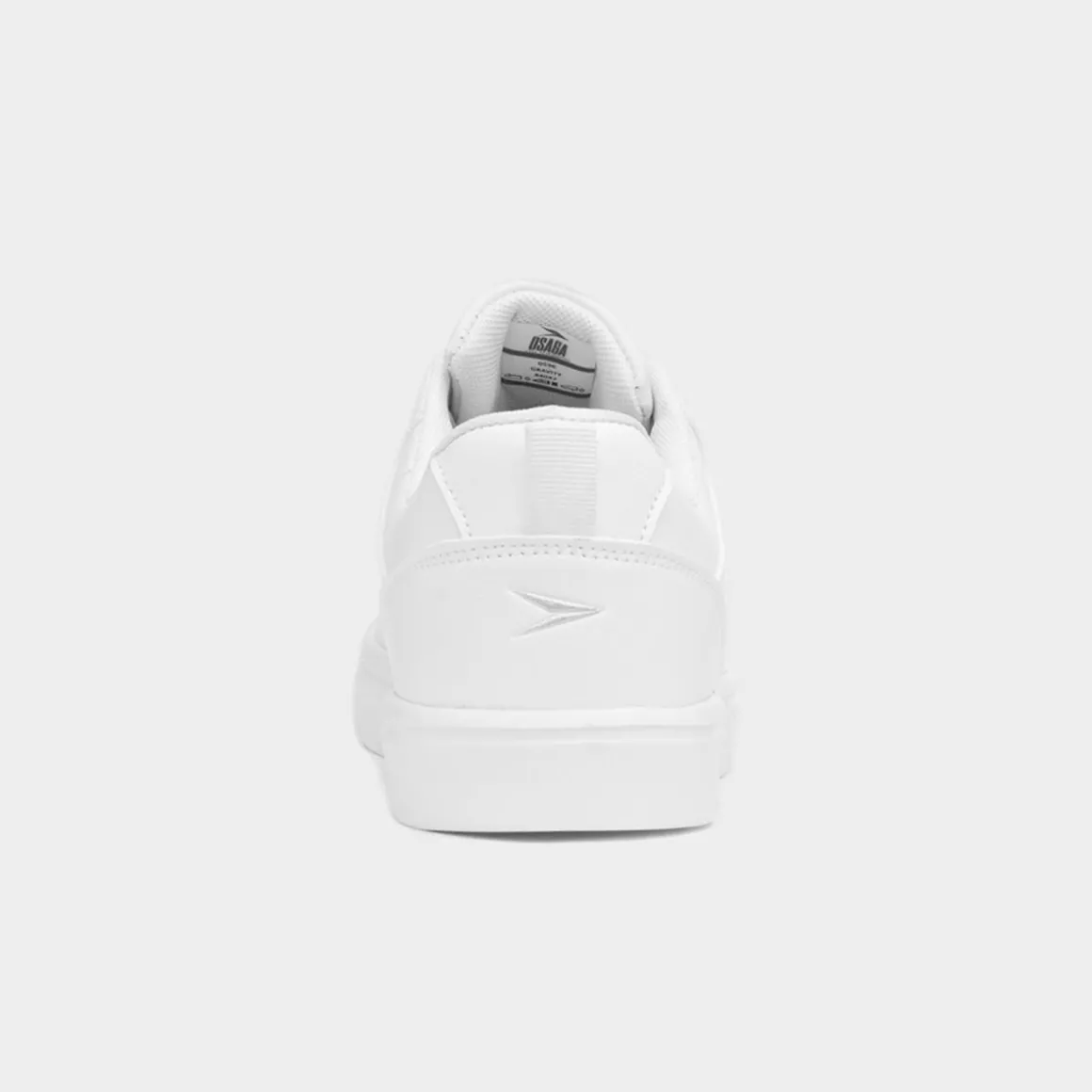 Osaga Gravitas Womens White Lace Up Trainer