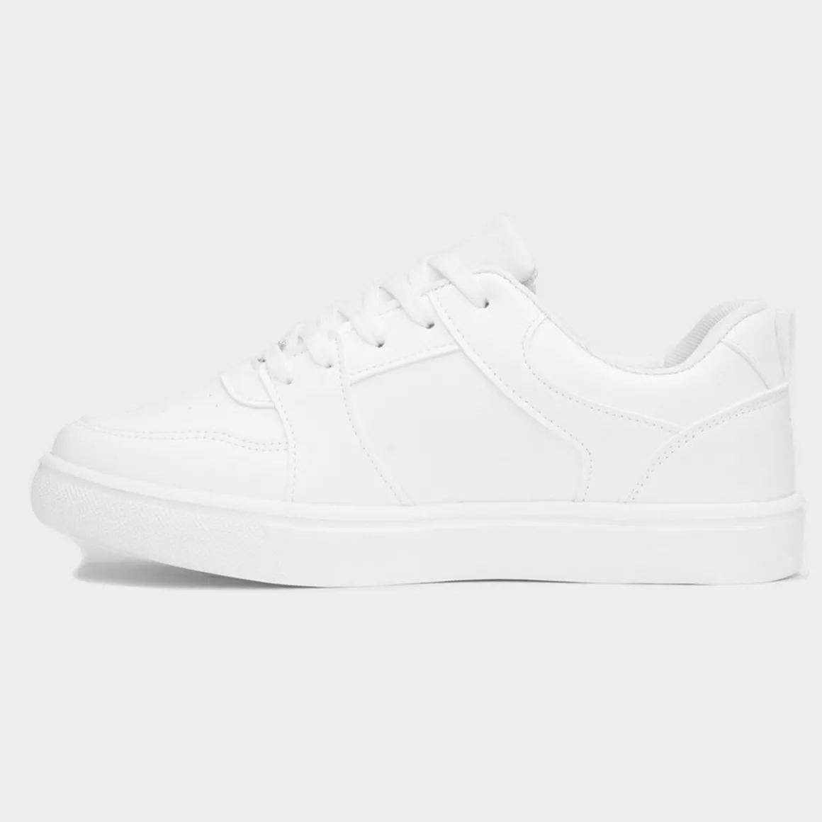 Osaga Gravity Womens White Lace Up Trainer