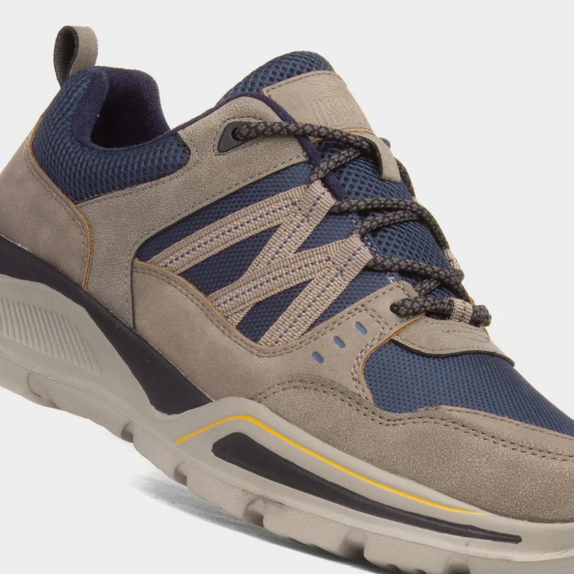 Osaga Maddison Mens Taupe Casual Shoe