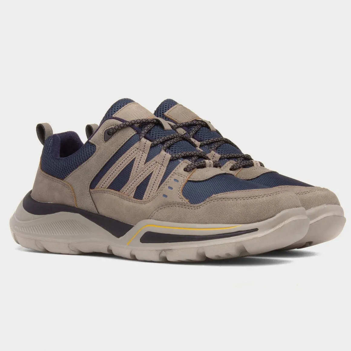 Osaga Maddison Mens Taupe Casual Shoe