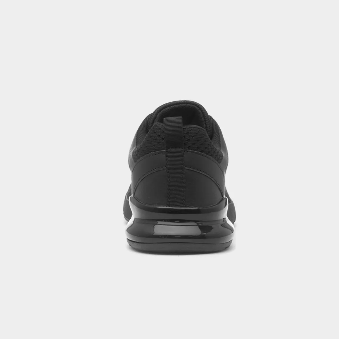 Osaga Magnitude Mens Black Lace Up Trainer