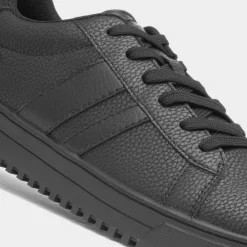 Osaga Maguire Mens Black Lace Up Trainer
