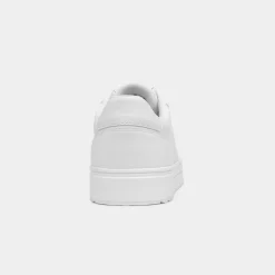 Osaga Maguire Mens White Lace Up Trainer
