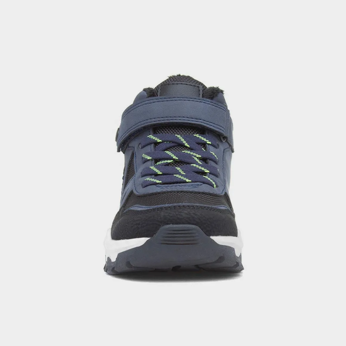 Osaga Mo Boys Navy Easy Fasten Boot