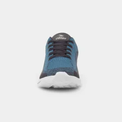 Osaga Neptune Mens Blue Lace Up Trainer