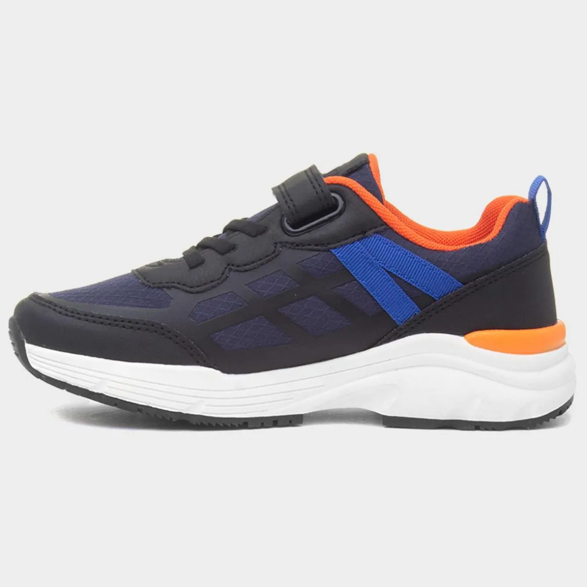 Osaga Nix Kids Black Easy Fasten Trainer