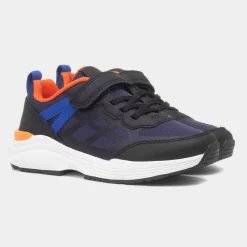 Osaga Nix Kids Black Easy Fasten Trainer