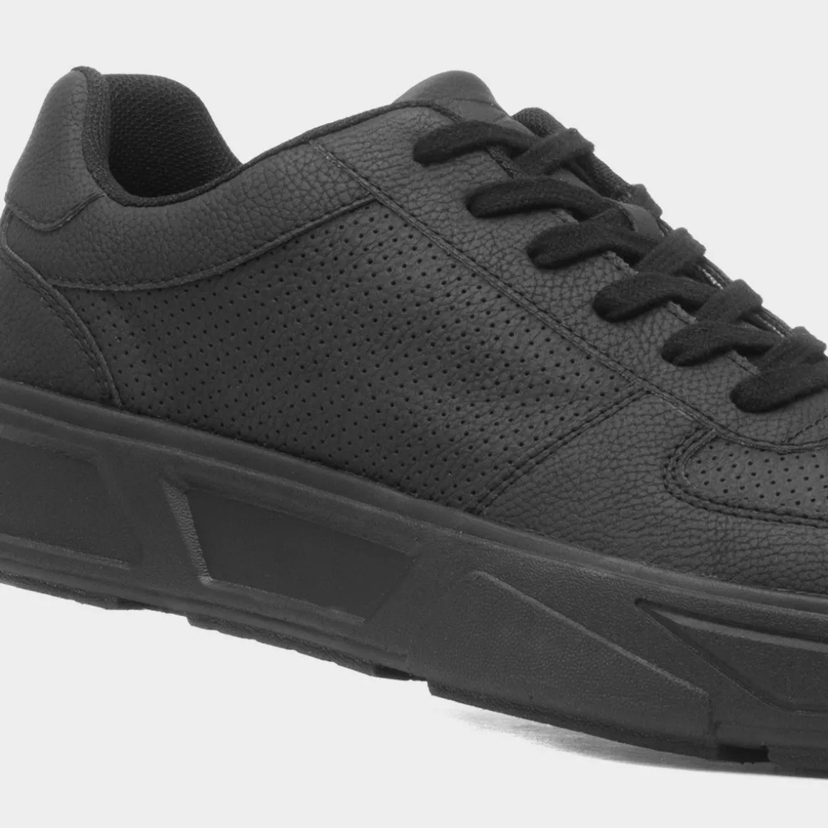Osaga Palmer Mens Black Lace Up Shoe