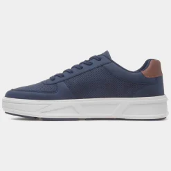 Osaga Palmer Mens Navy Lace Up Shoe
