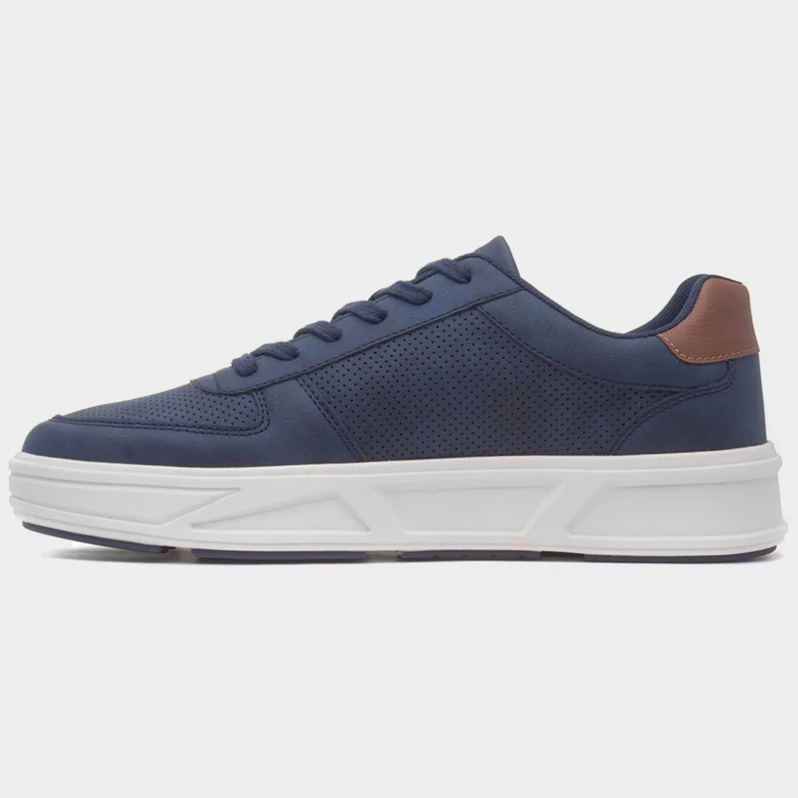 Osaga Palmer Mens Navy Lace Up Shoe