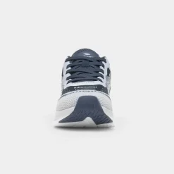 Osaga Peak Mens Grey & Navy Knitted Trainer