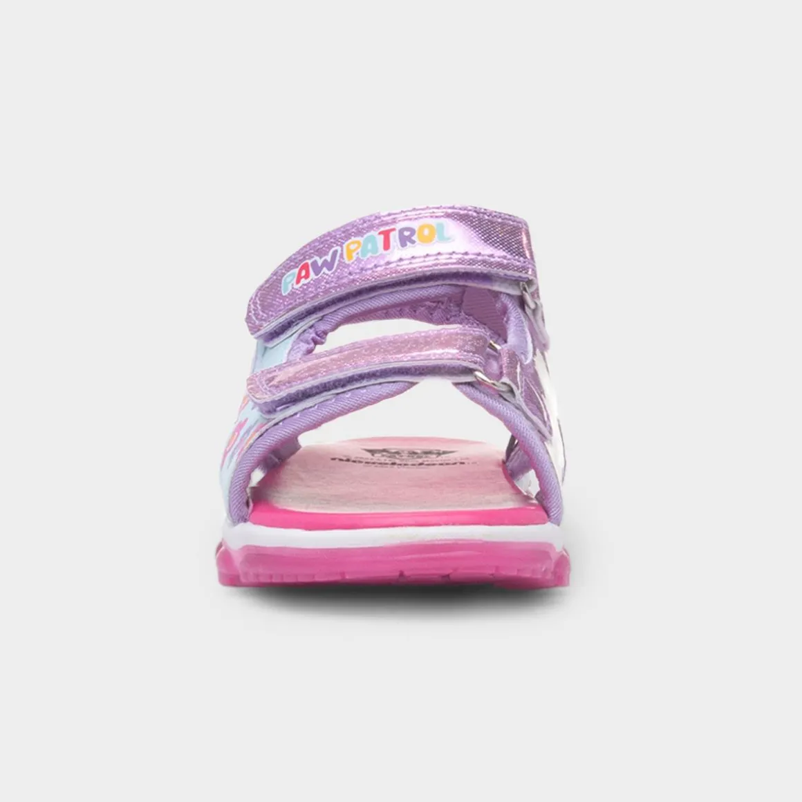 Paw Patrol Kids Purple Easy Fasten Light Up Sandal