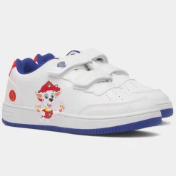Paw Patrol Kids White Easy Fasten Trainer