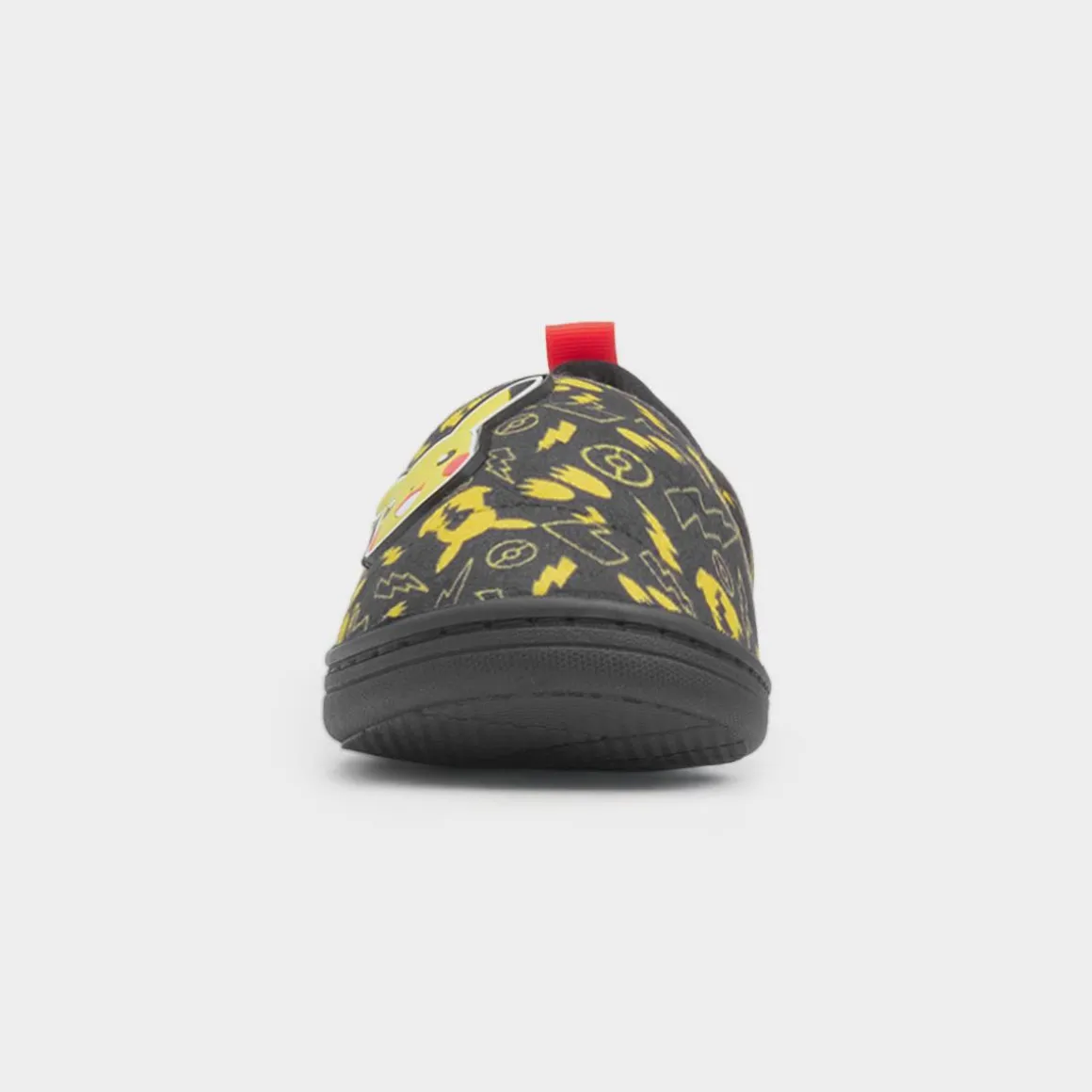 Pokémon Buzz Kids Black Full Slipper