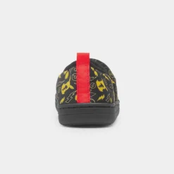 Pokémon Buzz Kids Black Full Slipper