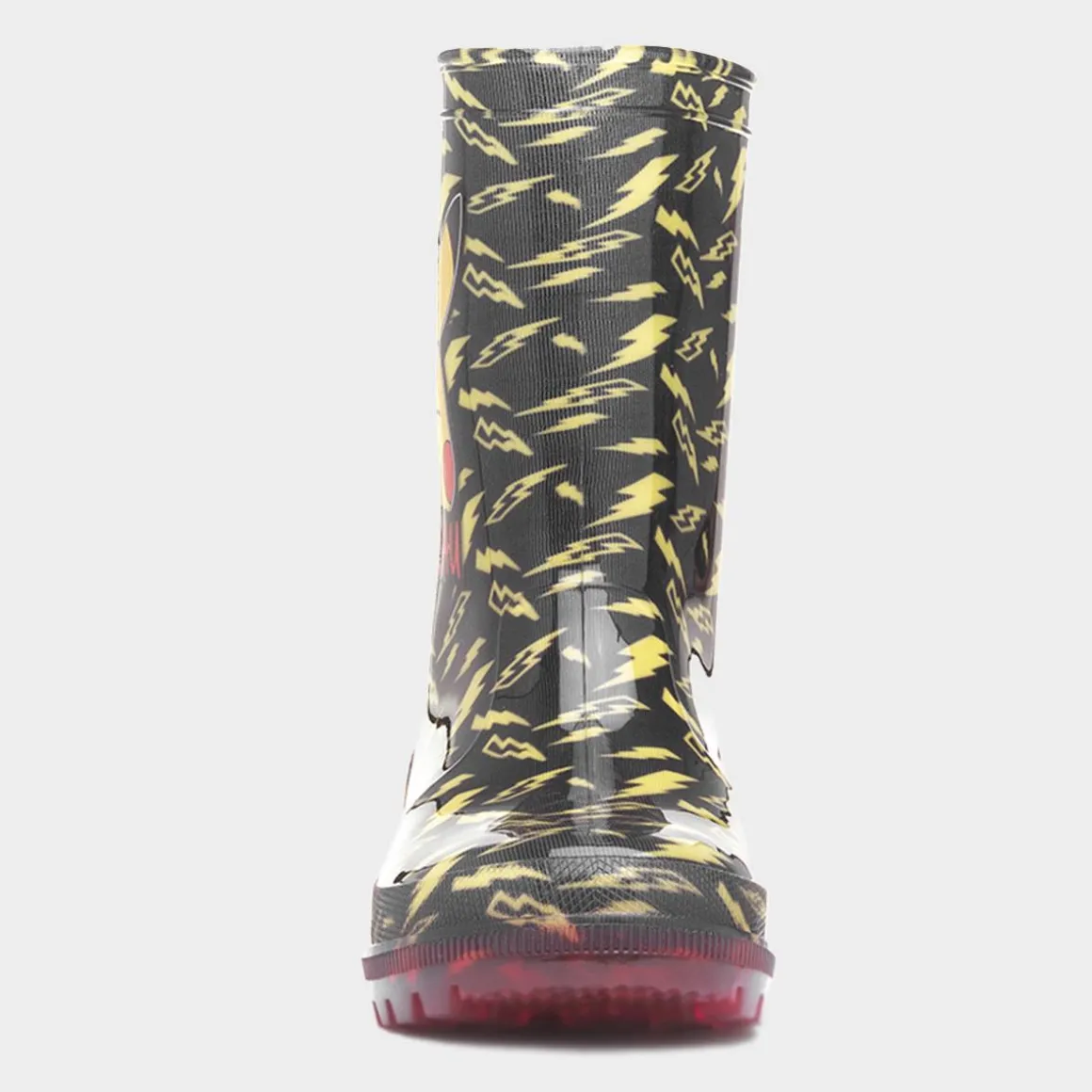 Pokémon Ezra Kids Black PVC Welly