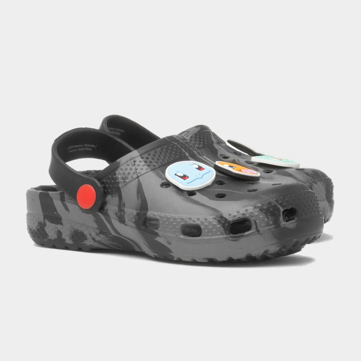 Pokémon Sebou Kids Black EVA Clog