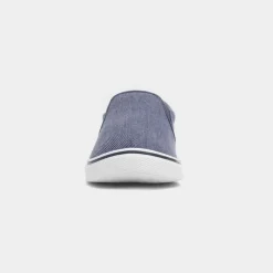 Red Fish Bryce Mens Stonewash Blue Slip On Canvas