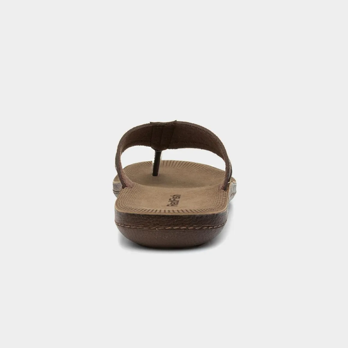 Red Fish Earl Mens Brown Toe Post Sandal