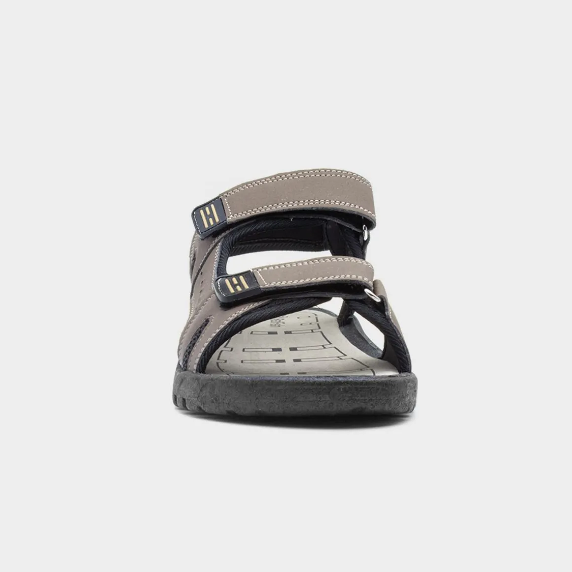 Red Fish Edward Mens Brown Easy Fasten Sandal