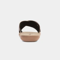 Red Fish Ellison Mens Brown Mule Sandal