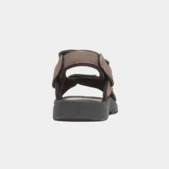 Red Fish Hayden Mens Brown Easy Fasten Sandal